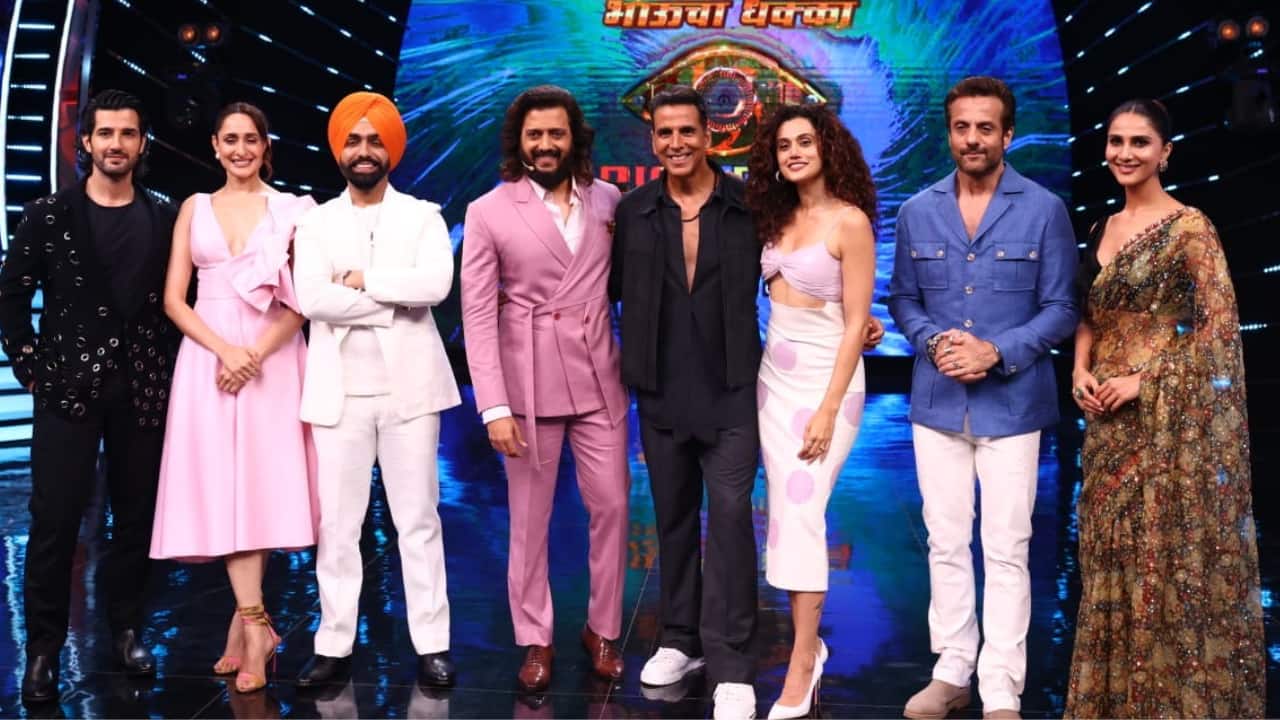 Akshay Kumar reveals Fardeen Khan would win Bigg Boss if he'll participate and Vaani Kapoor and Taapsee Pannu might eliminate first