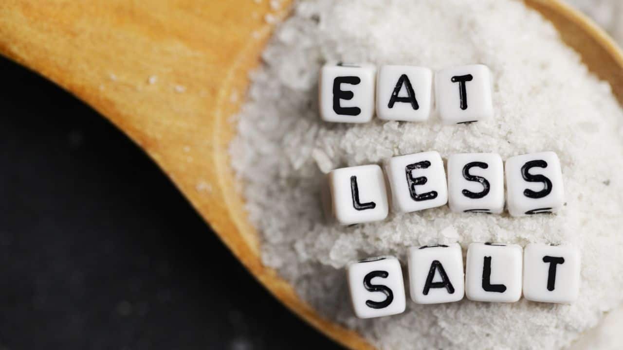 Reduce salt intake: High salt intake can lead to fluid retention and high blood pressure, which are not ideal for managing PCOS. Use herbs and spices for flavour instead of salt, and avoid processed foods with high sodium content. (Image: Canva)