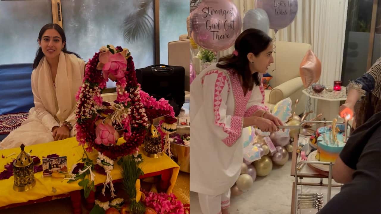 Sara Ali Khan candidly celebrates her 29th birthday with family and friends