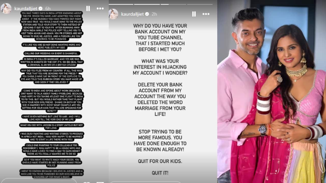 Dalljiet Kaur slams Nikhil Patel for calling their marriage illegal, says, "you should be punished"