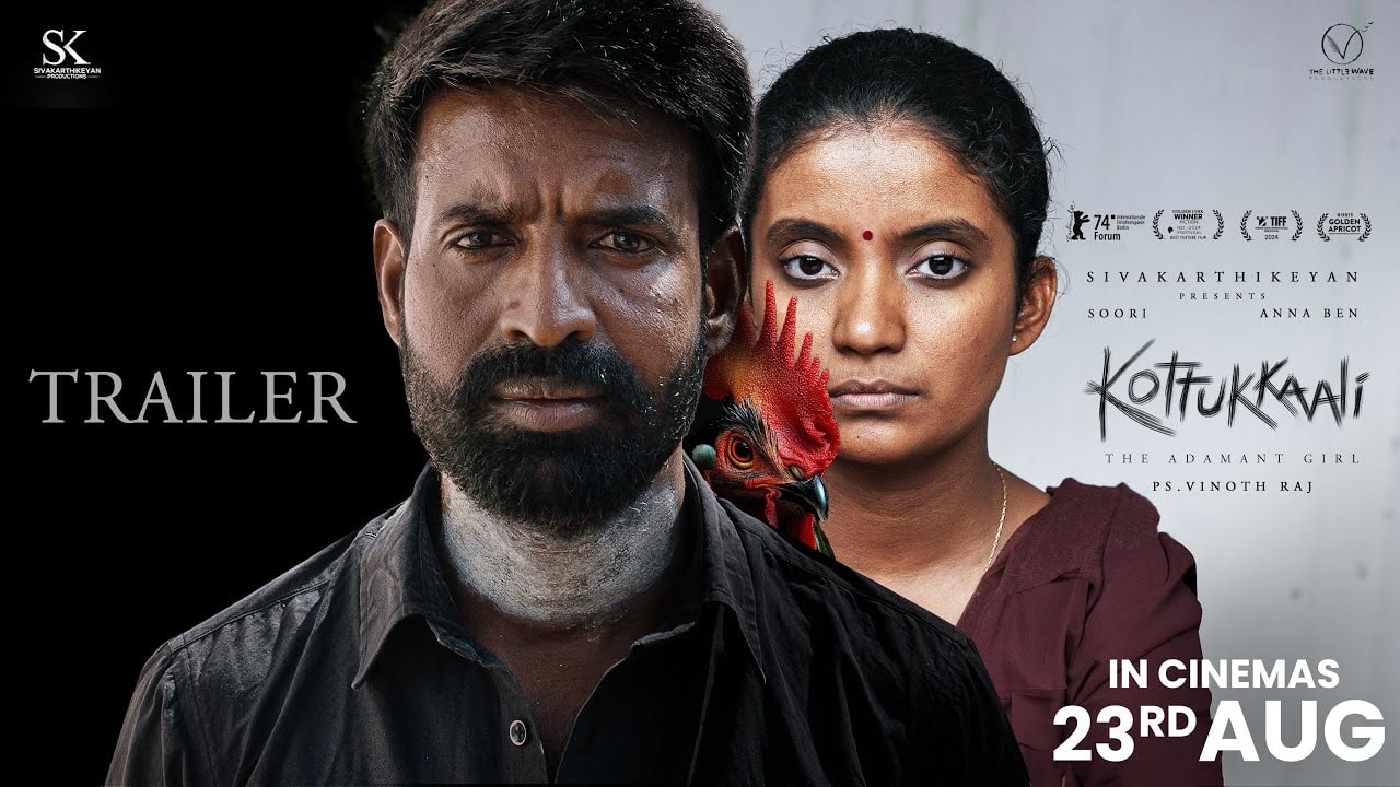 Kottukkaali trailer out, Anna Ben and Soori in never seen before avatar