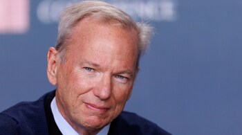 Former CEO and chairman of Google Eric Schmidt said employees at the tech giant work only one day a week from the office. (Image credit: Reuters)