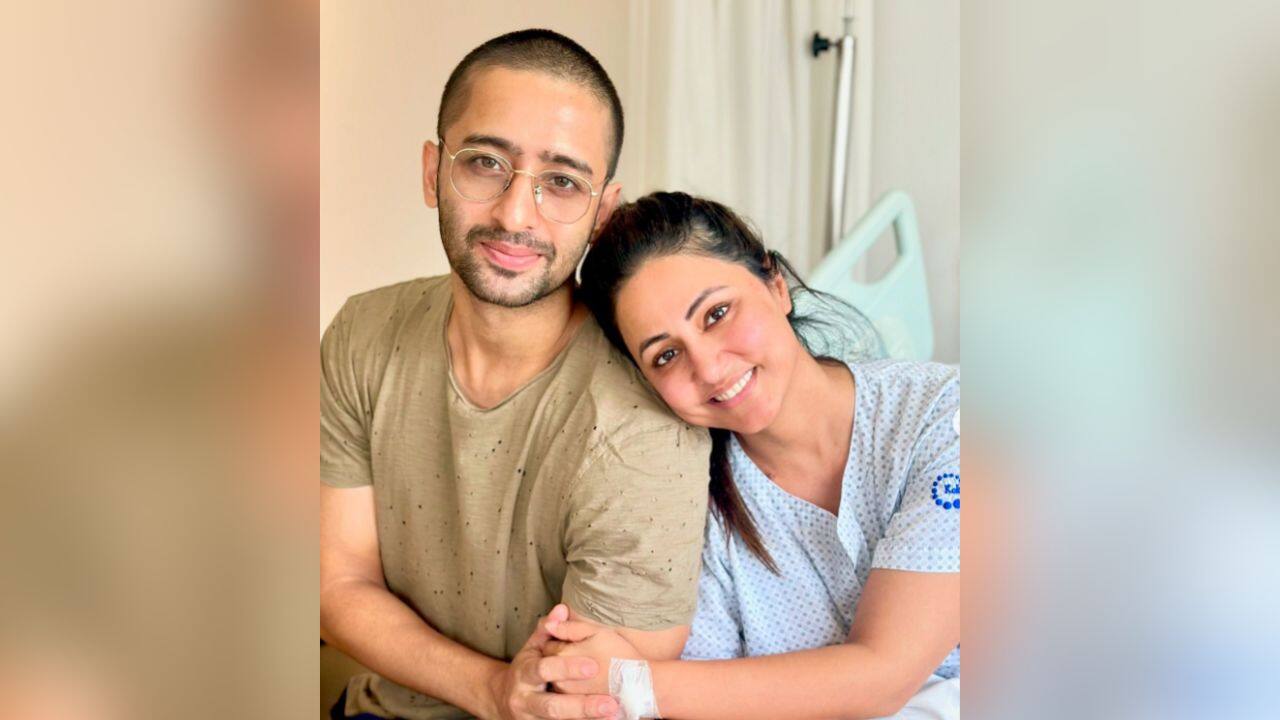 Shaheer Sheikh visits friend Hina Khan in hospital, wishes speedy recovery as she battles cancer