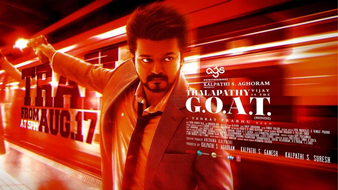 Trailer of Thalapathy Vijay’s‘ GOAT’ to be unveiled on Saturday, 17 August…New poster out