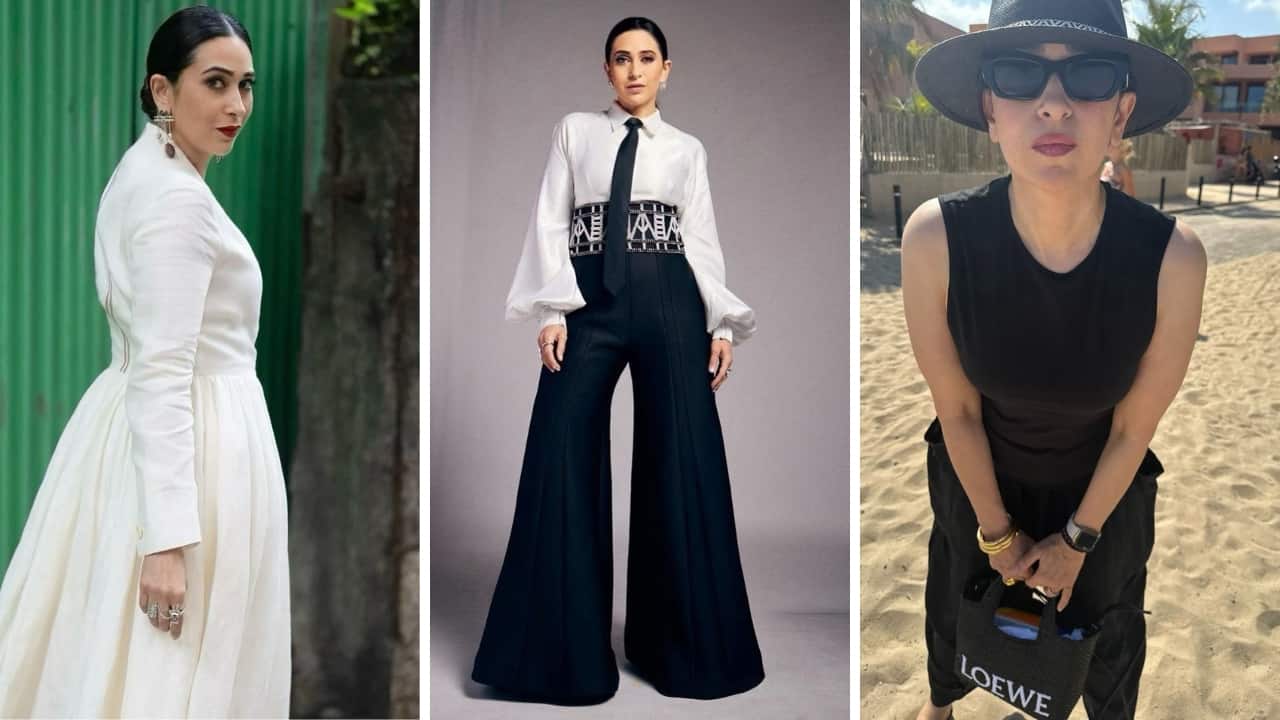 Karisma Kapoor’s love for monochrome and androgynous fashion on social media win accolades  