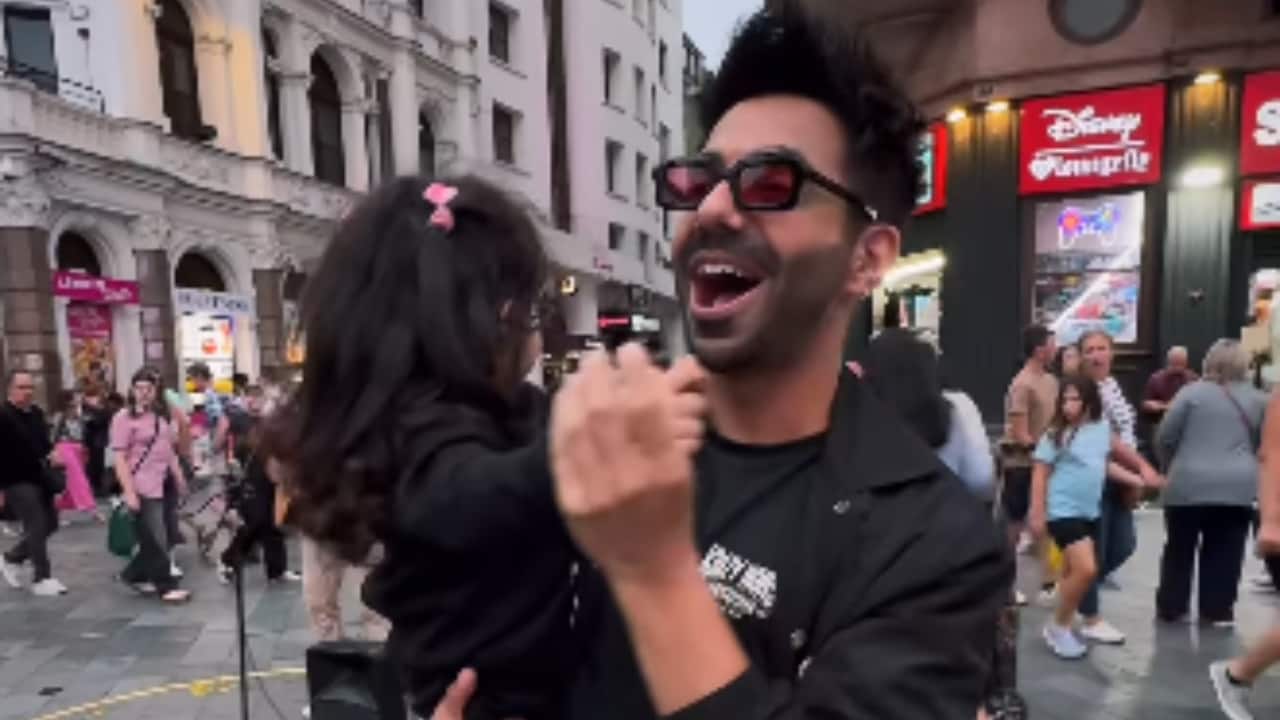 'Stree 2' crosses 100-crore mark at box office, Aparshakti Khurana celebrates the success with his ‘favourite Stree’ in London- Watch