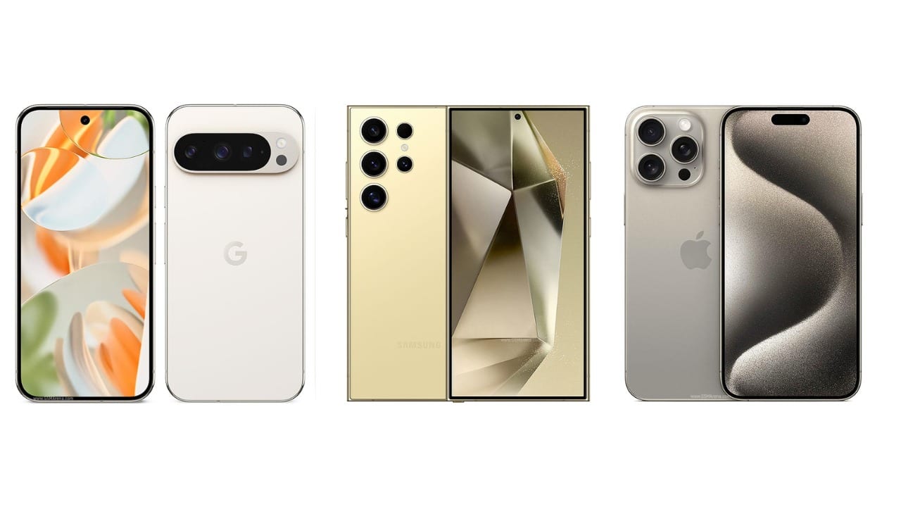 Premium Smartphone Showdown: Pixel 9 Pro, S24 Ultra, iPhone 15 Pro Max