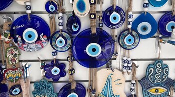 Evil eye protection: From bracelets to mangalsutras and pendants, the evil eye has found a new avatar, effortlessly blending tradition with contemporary aesthetics (Image: Canva)