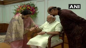 Qamar Mohsin Shaikh said she knew Narendra Modi since the time he was an RSS worker three decades ago. (Image credit: ANI)