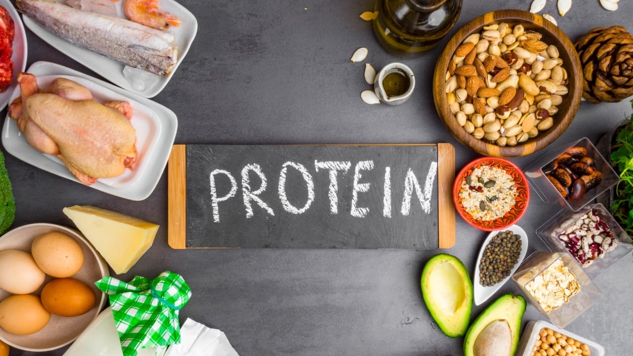 2.Eat more protein: Protein helps stabilise blood sugar levels and keeps you feeling fuller for longer, reducing the desire for sugary snacks. Include lean protein in every meal, such as eggs, chicken, fish, tofu, or legumes. (Image: Canva)