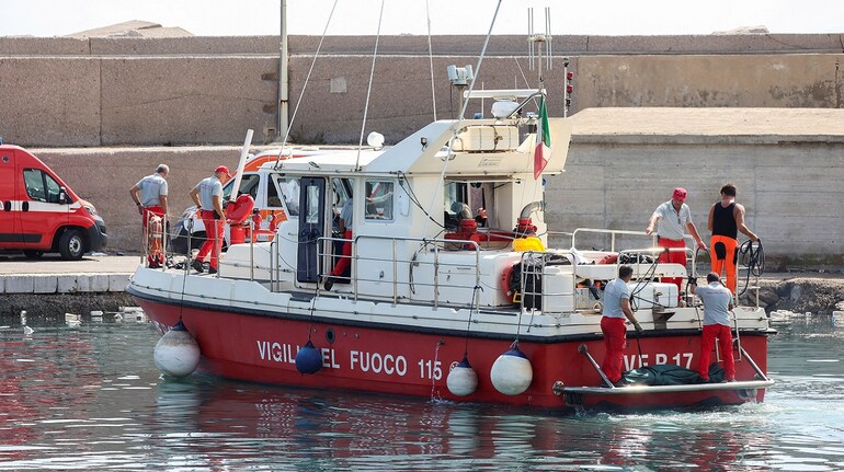 Sicily Yacht disaster update: Divers recover body of Hannah Lynch, Mike ...