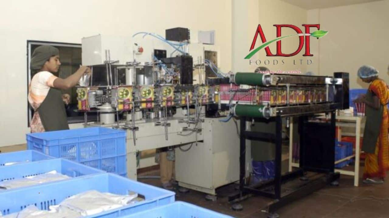 ADF Foods shares rise over 7% after large block deal worth Rs 100 crore