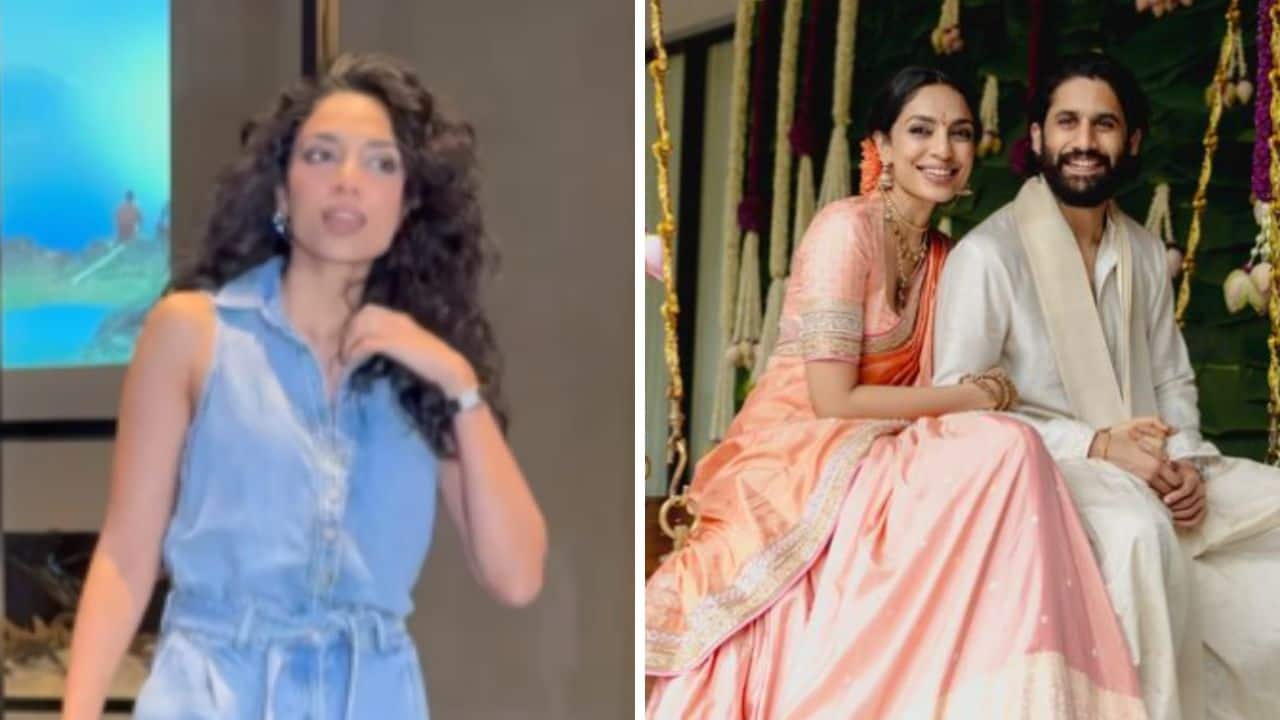 Sobhita Dhulipala makes her first public appearance post engagement with Naga Chaitanya