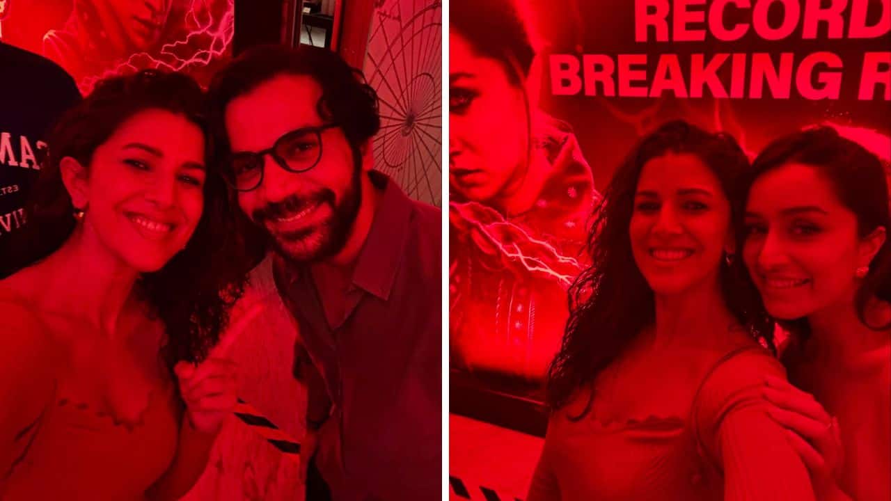 Stree 2 success bash: Shraddha Kapoor, Rajkummar Rao party with friends from the industry