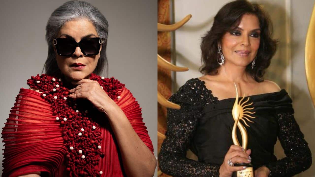 Zeenat Aman gets nostalgic, recalls memories when she won Outstanding Achievement award in Indian Cinema