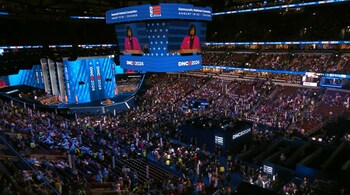 DNC Day One: Biden's Farewell and Endorsement of Harris (Video Grab)