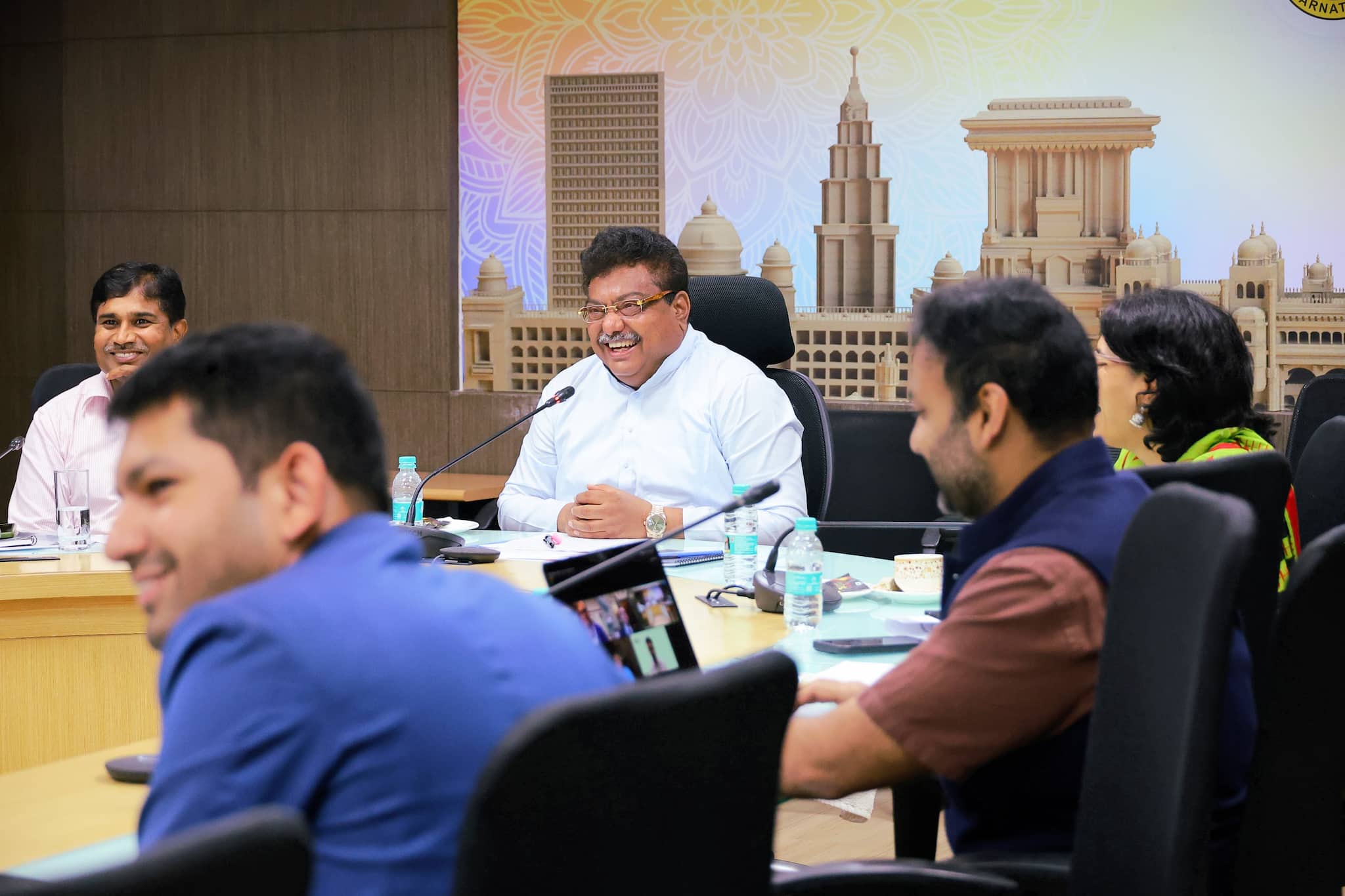 MB Patil says private cos won't be allowed to exploit state funds as Lenskart picks Telangana over Karnataka MB Patil says private cos won't be allowed to exploit state funds as Lenskart picks Telangana over Karnataka