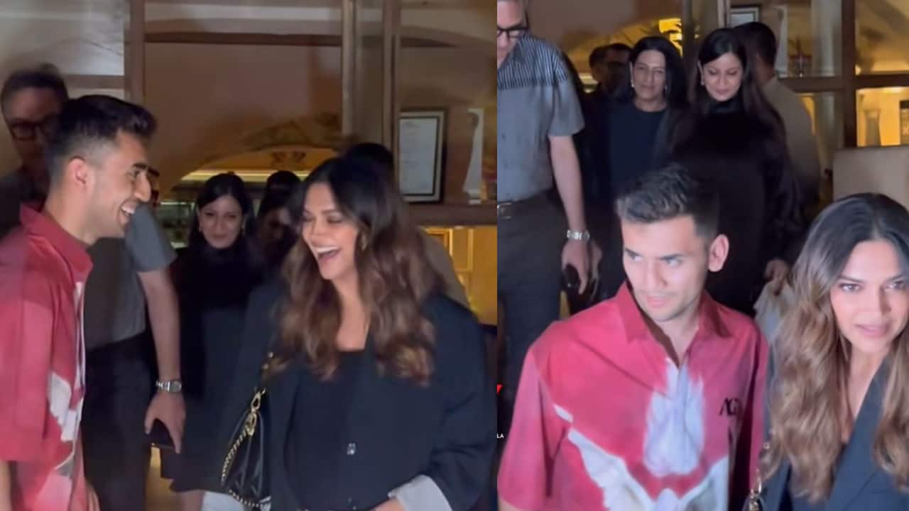Mom-to-be Deepika Padukone enjoys dinner with her in-laws and Badminton player Lakshya Sen, watch video