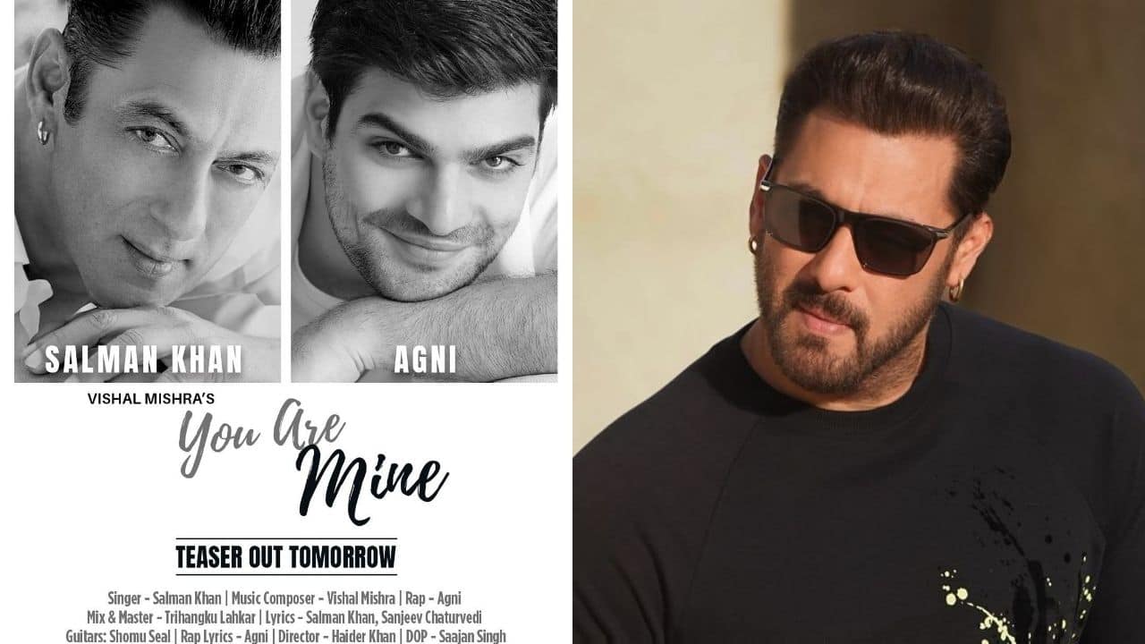 Salman Khan reveals new music video 'You Are Mine' with Ayaan Agnihotri—Teaser launch tomorrow