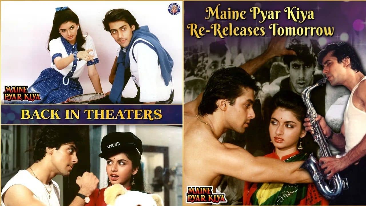 Salman Khan, Bhagyashree's Maine Pyar Kiya returns to theatres after 35 years, a look back at the cute love story