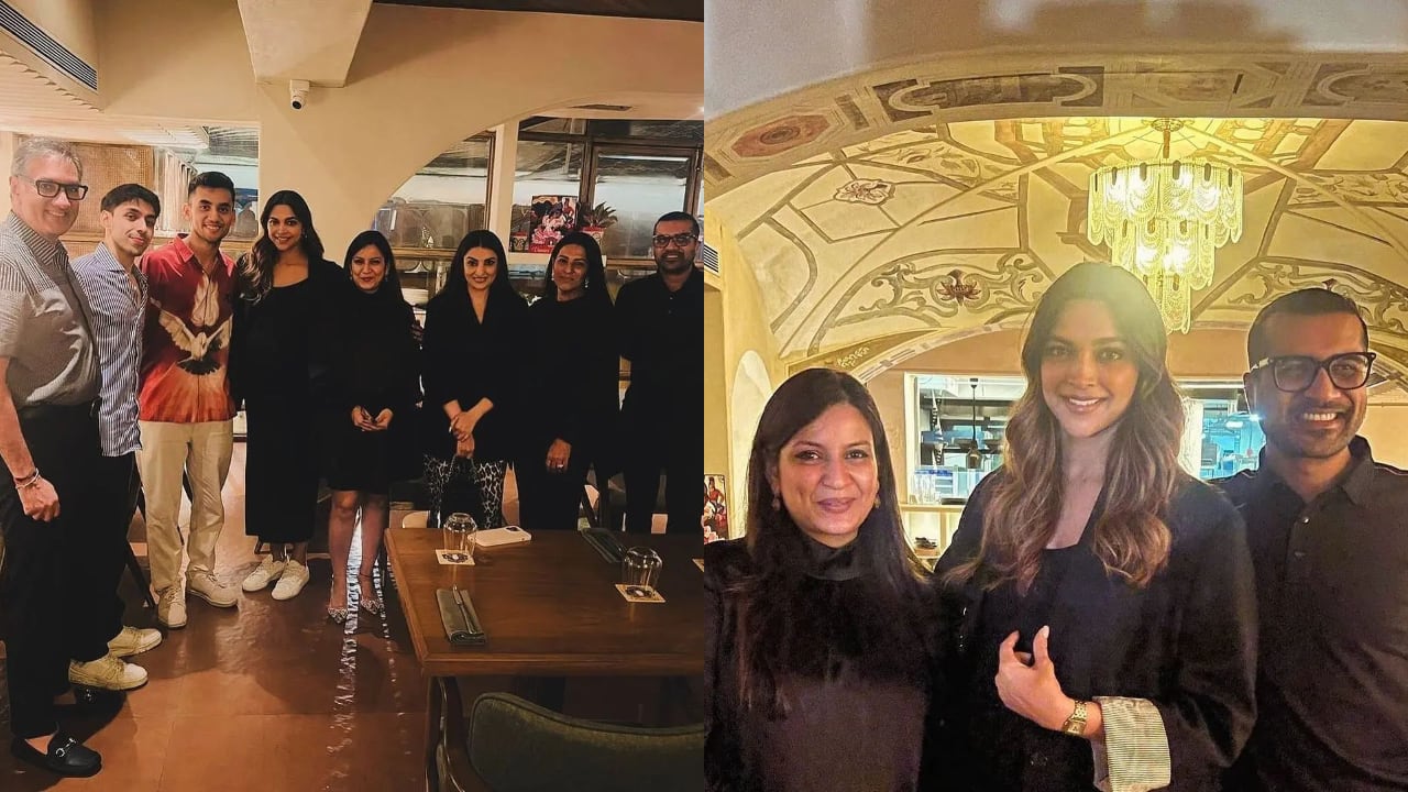 Deepika Padukone's dinner pic with her in-laws and Badminton player Lakshya Sen from restaurant goes viral