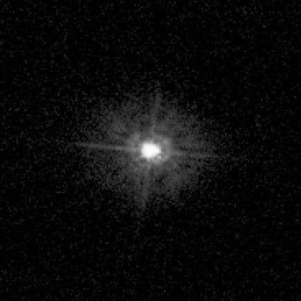 Polaris and its companion, as observed by the Hubble Space Telescope in 2006. (Image: NASA/ESA)