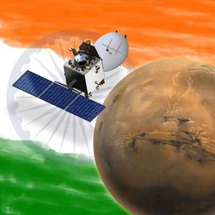 Mangalyaan: 2013 (Image: NASA/ISRO)