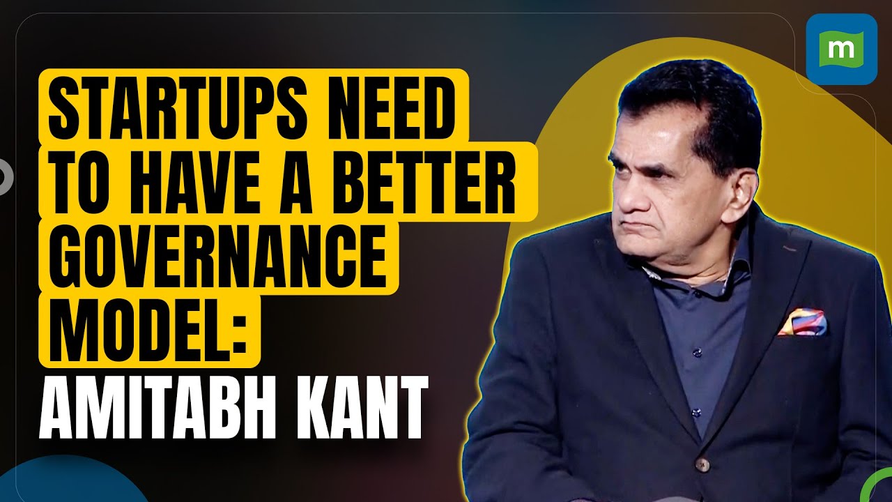 Moneycontrol Startup Conclave 2024 Amitabh Kant Emphasizes On Been AI First Before Going Digital