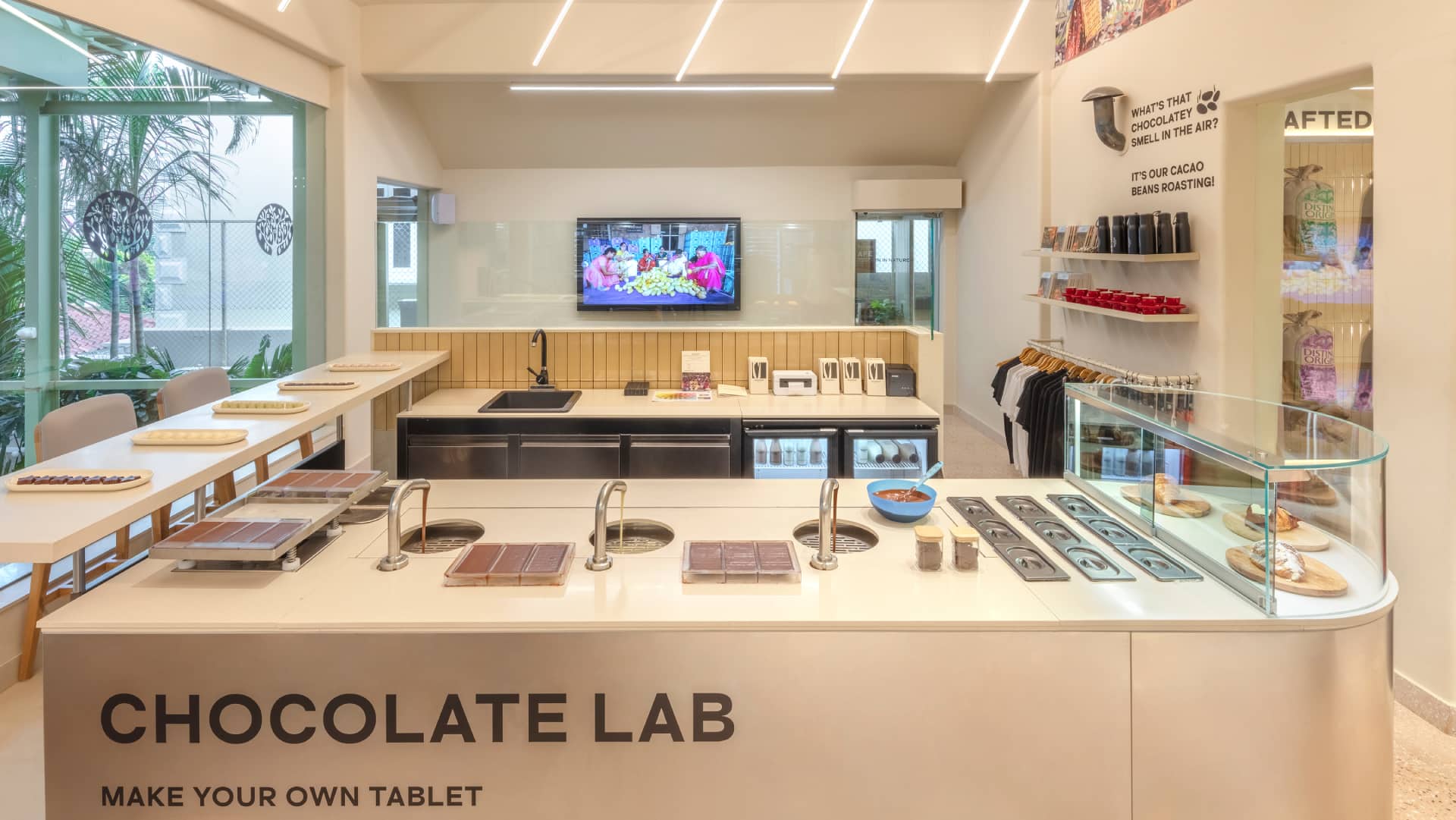 Chocolate lab at Manam Chocolate Karkhana. (Photo by Pankaj Anand via Manam)