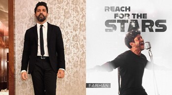 Farhan Akhtar took to Instagram to unveil the poster for his upcoming single, 'Reach for the Stars.'