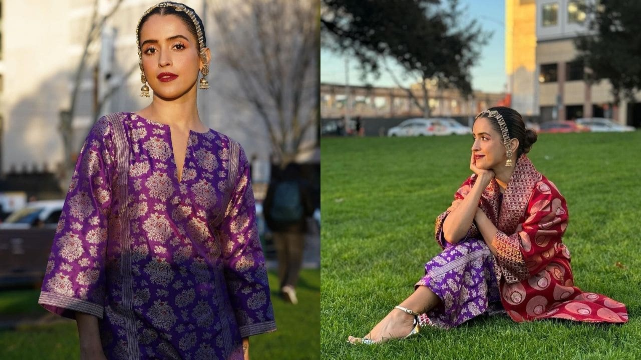 Sanya Malhotra stuns in handmade outfit designed by her mother at Melbourne Film Festival