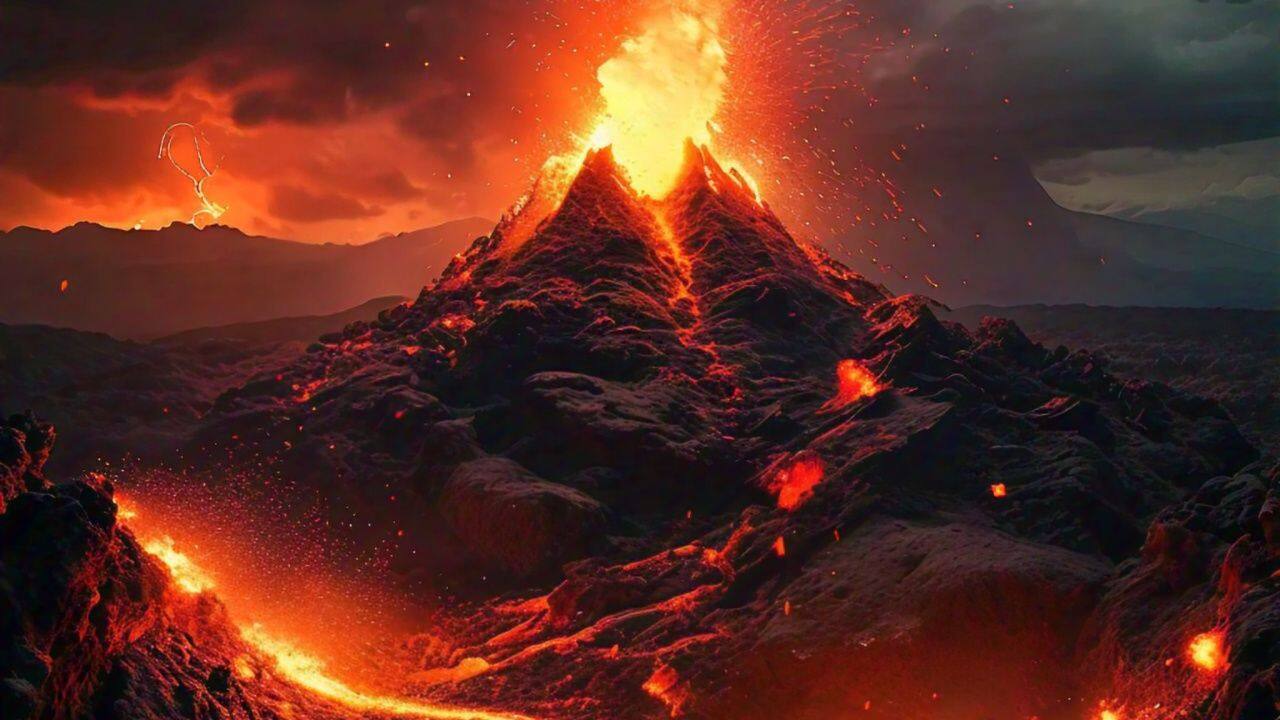 Iceland volcano erupts for the sixth time since December; worst in 50 years. Watch fiery display