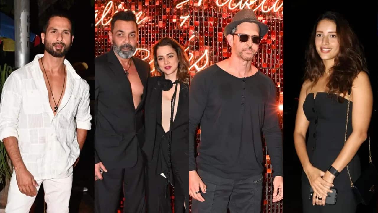 Hrithik Roshan, Triptii Dimri, Shahid Kapoor, and others attend celebrity hairstylist Aalim Hakim’s gothic theme birthday party