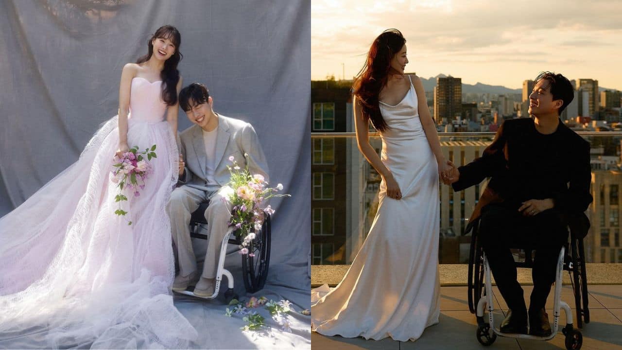 K-Pop star Song Ji Eun and YouTuber Park We look stunning in their wedding photos, see pics