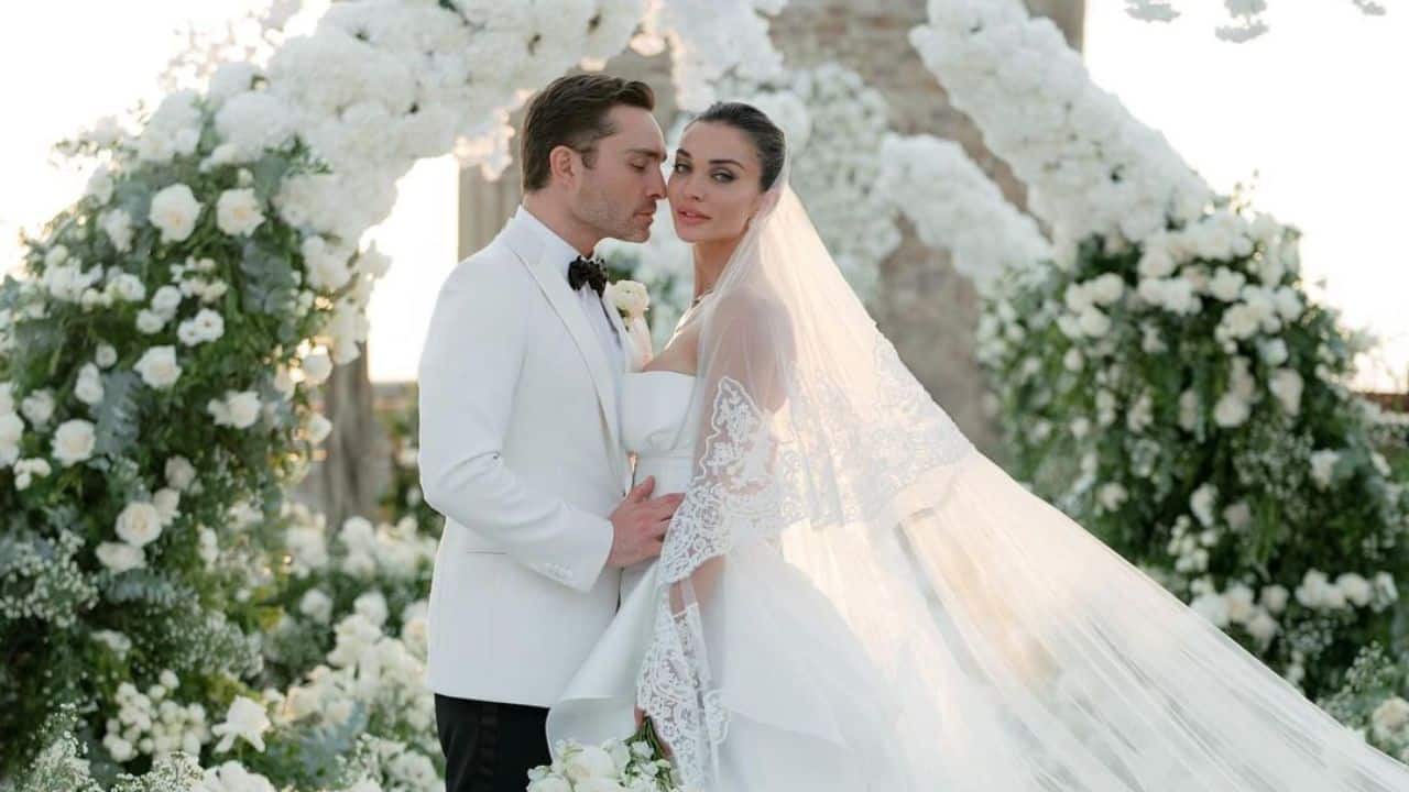 Amy Jackson and Ed Westwick get married in a beautiful wedding in Italy, see pics