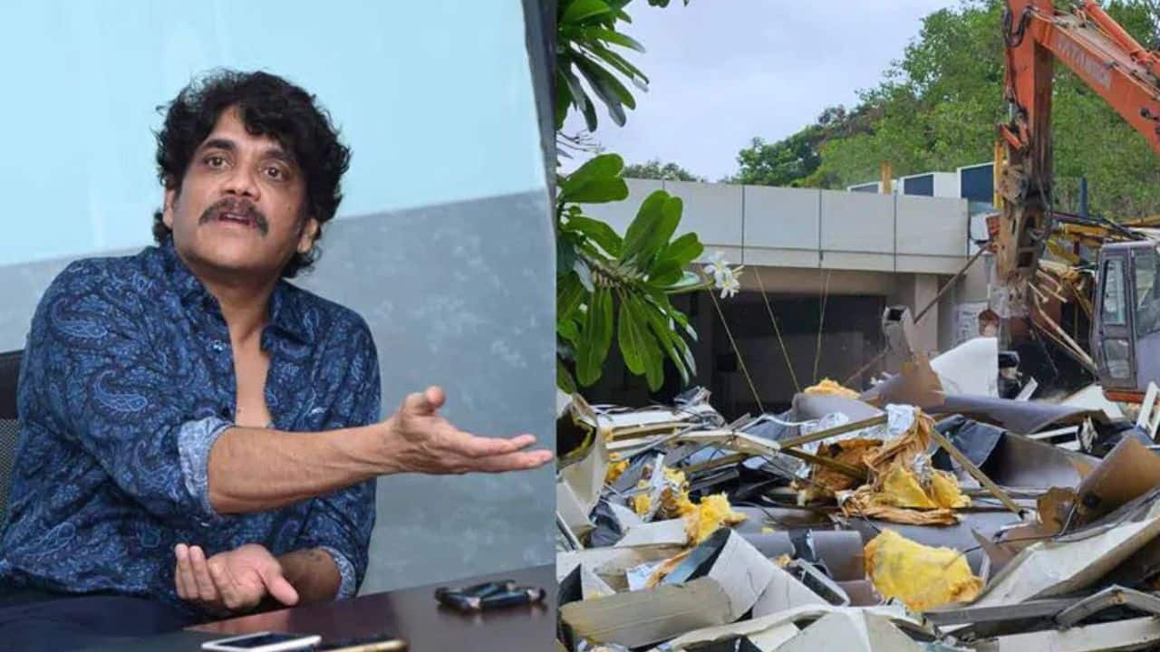 Nagarjuna issues statement after authorities demolished his N-Convention centre in Hyderabad