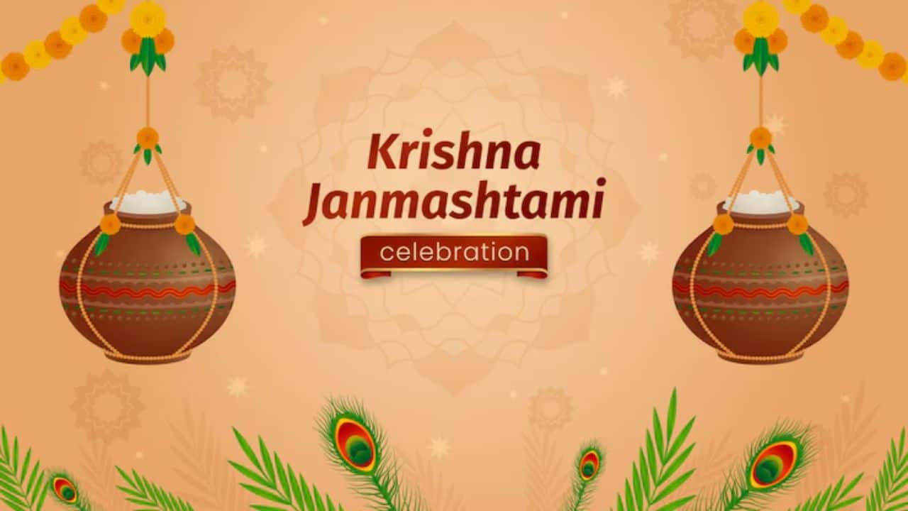 Happy Krishna Janmashtami | Image Credits: Freepik
