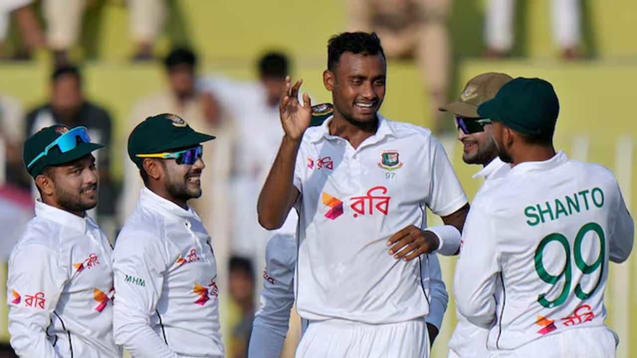 Bangladesh script history with 10-wicket win after Pakistan collapse to 146 all out in 1st test Bangladesh script history with 10-wicket win after Pakistan collapse to 146 all out in 1st test