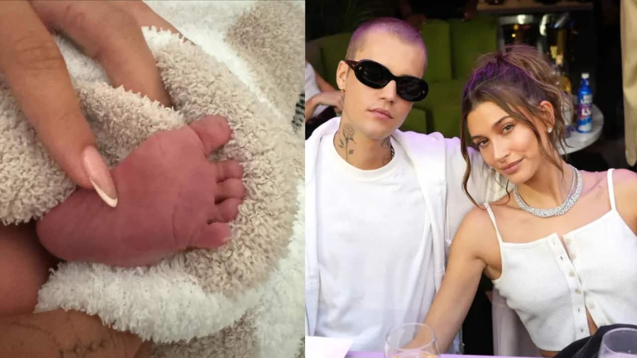 Hailey Bieber’s 'muted micro french' manicure for son’s birth was requested by Justin Bieber