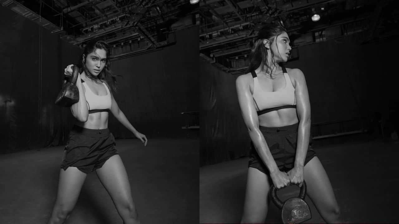 Sharvari Flaunts peak fitness as she prepares for YRF's Action-Packed 'Alpha'