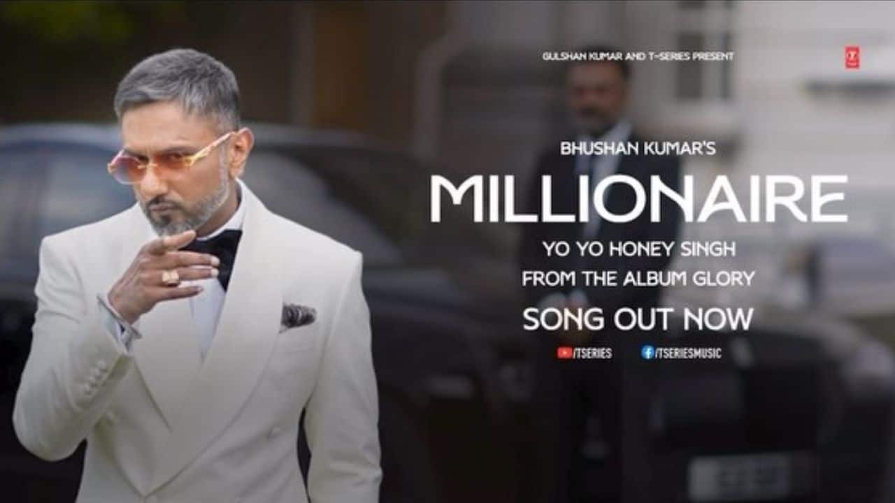 Rapper Honey Singh's latest album Glory is out now, song Millionaire trends at No. 1 on YouTube