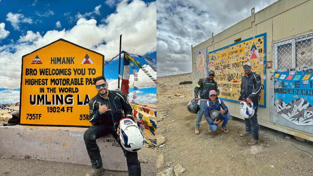 Kunal Khemmu enjoys an adventurous bike journey in Ladakh with friends