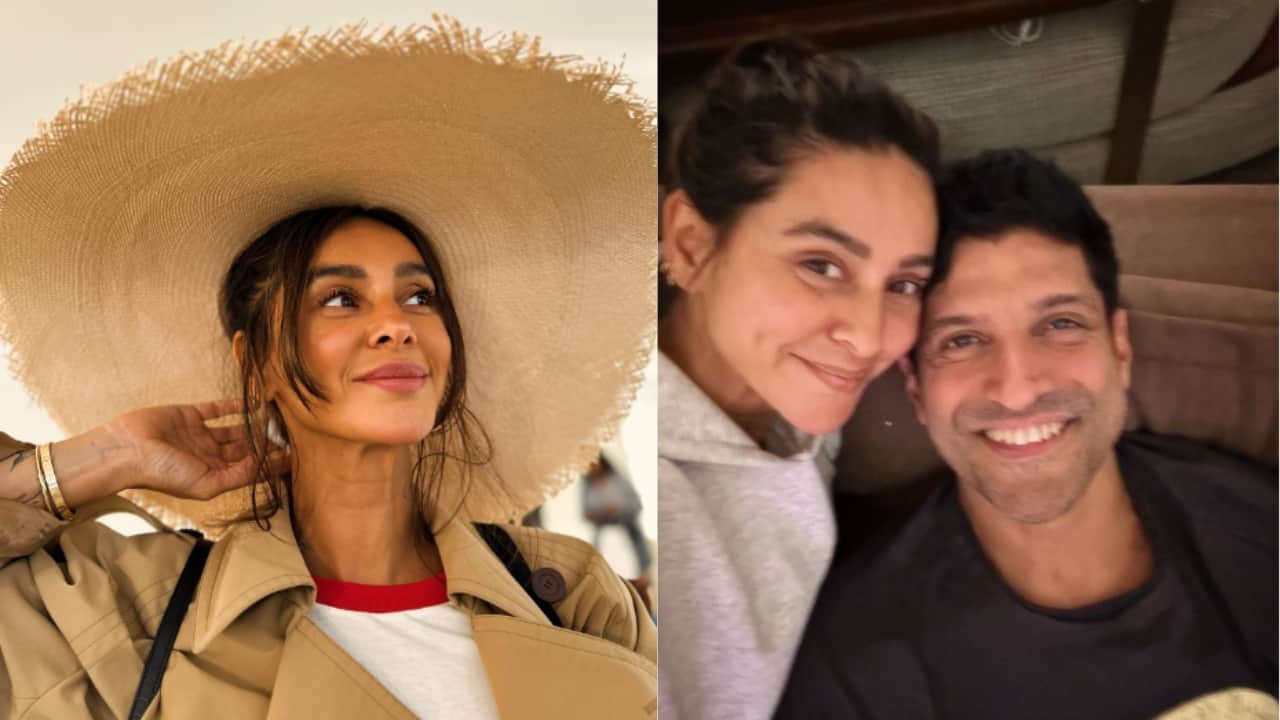 Farhan Akhtar’s playful birthday wish for wife Shibani wins hearts, writes 'don’t think anyone has looked this beautiful balancing a sada dosa on their head' Farhan Akhtar’s playful birthday wish for wife Shibani wins hearts, writes 'don’t think anyone has looked this beautiful balancing a sada dosa on their head'