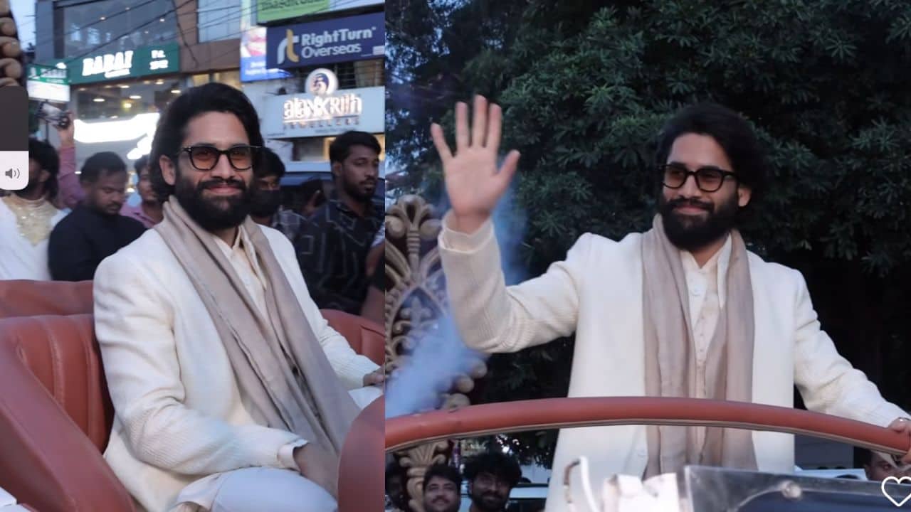 Naga Chaitanya is getting married? arrives with his Baraat after engagement with Sobhita Dhulipala