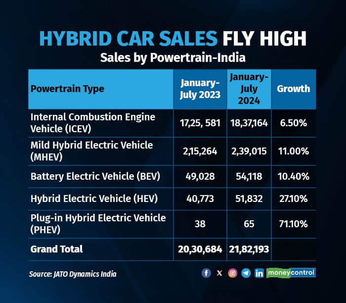HEV sales