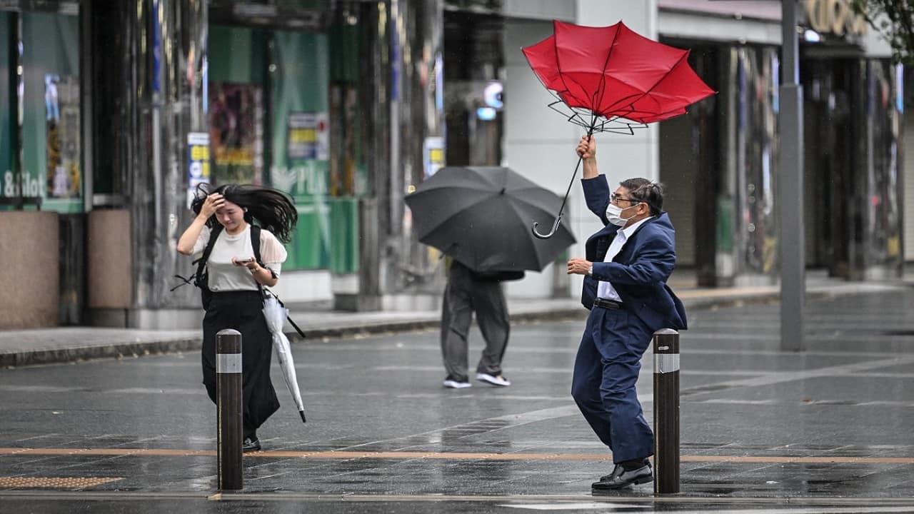 Typhoon Shanshan tears through southern Japan, makes landfall on Kyushu island