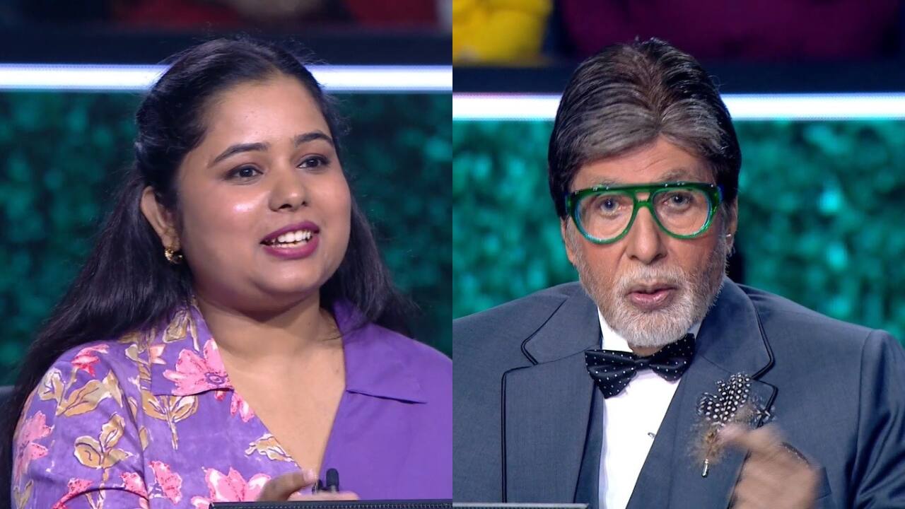 Kaun Banega Crorepati 16: Contestant Srishty Singh faces a question from Kiran Rao’s hit film Laapataa Ladies