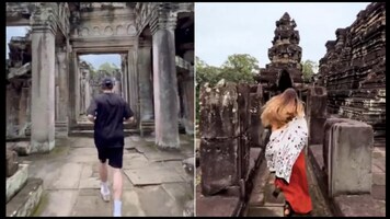 Why tourists are playing real-life 'Temple Run' at Unesco site Angkor Wat in Cambodia