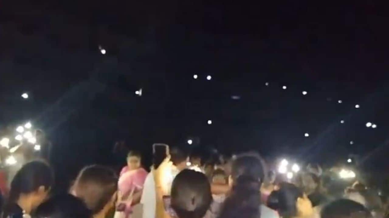 Hidden camera found in women's washroom at Gudlavalleru college in Andhra, massive protests erupt