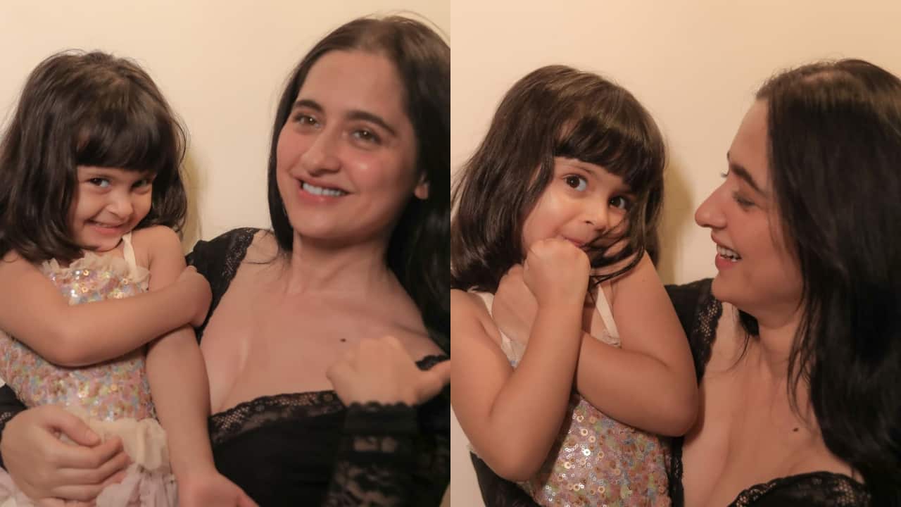 Heeramandi actress Sanjeeda Shaikh celebrates daughter Ayra's birthday, shares adorable pics